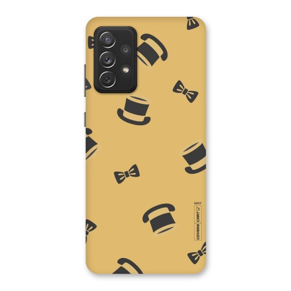 Hat and Bow Tie Back Case for Galaxy A72