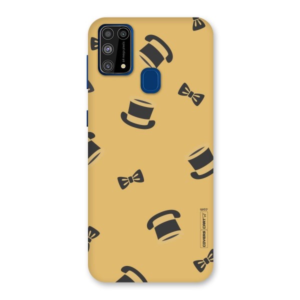 Hat and Bow Tie Back Case for Galaxy F41