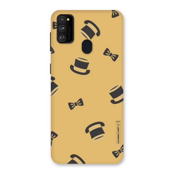 Hat and Bow Tie Back Case for Galaxy M21