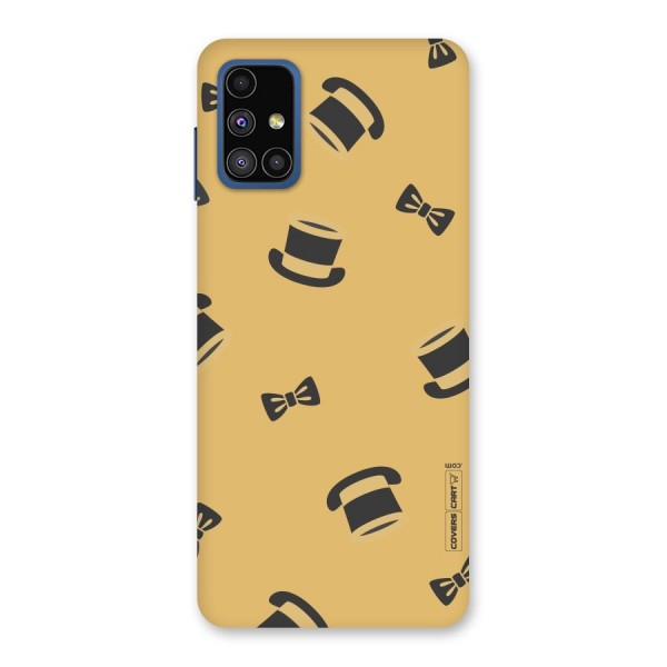 Hat and Bow Tie Back Case for Galaxy M51