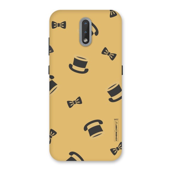 Hat and Bow Tie Back Case for Nokia 2.3