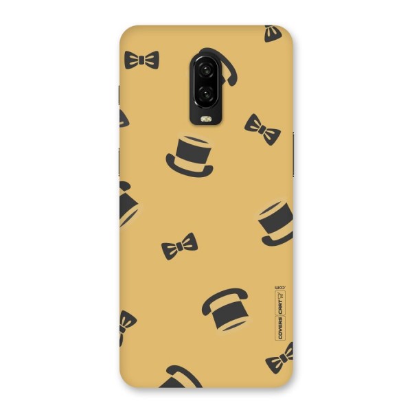 Hat and Bow Tie Back Case for OnePlus 6T