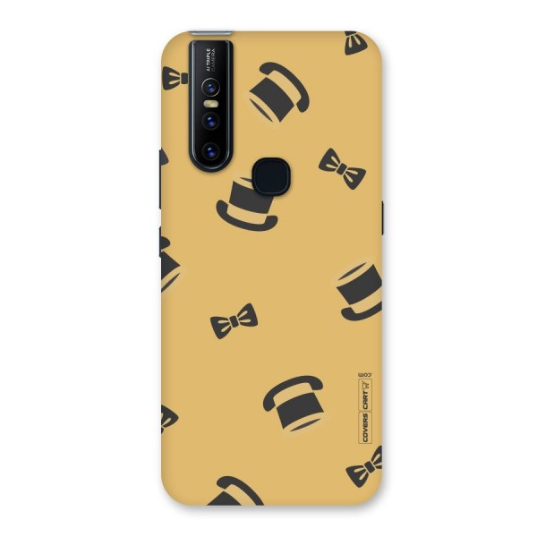 Hat and Bow Tie Back Case for Vivo V15