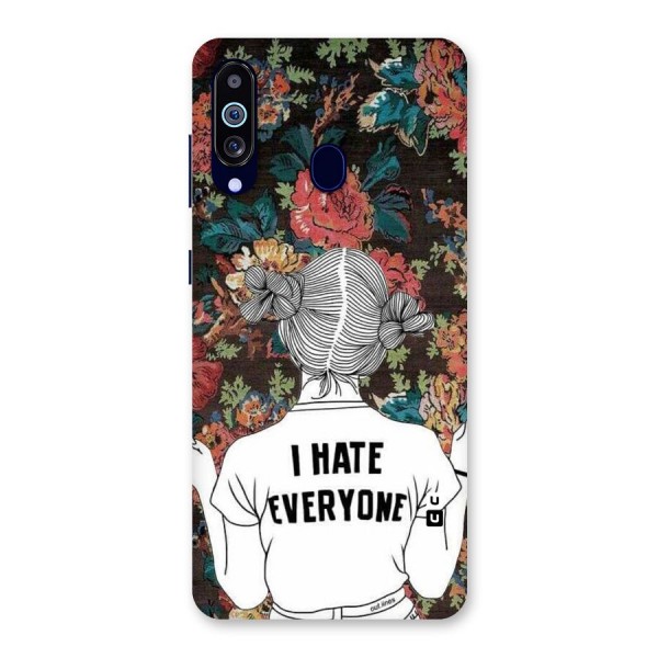 Hate Everyone Back Case for Galaxy A60