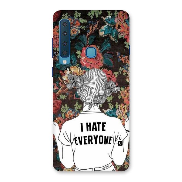 Hate Everyone Back Case for Galaxy A9 (2018)