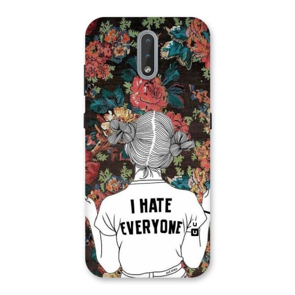 Hate Everyone Back Case for Nokia 2.3