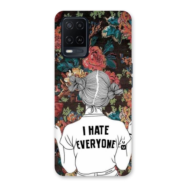 Hate Everyone Back Case for Oppo A54