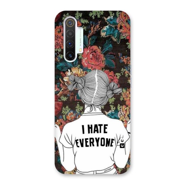 Hate Everyone Back Case for Realme X3