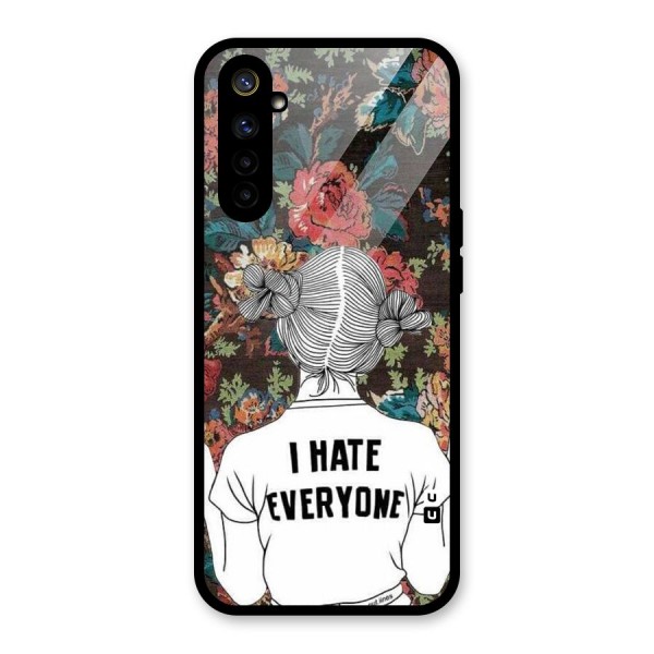 Hate Everyone Glass Back Case for Realme 6