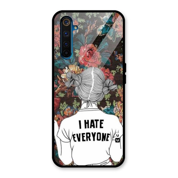 Hate Everyone Glass Back Case for Realme 6 Pro