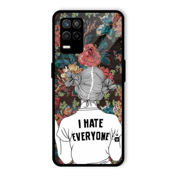 Hate Everyone Glass Back Case for Realme 9 5G