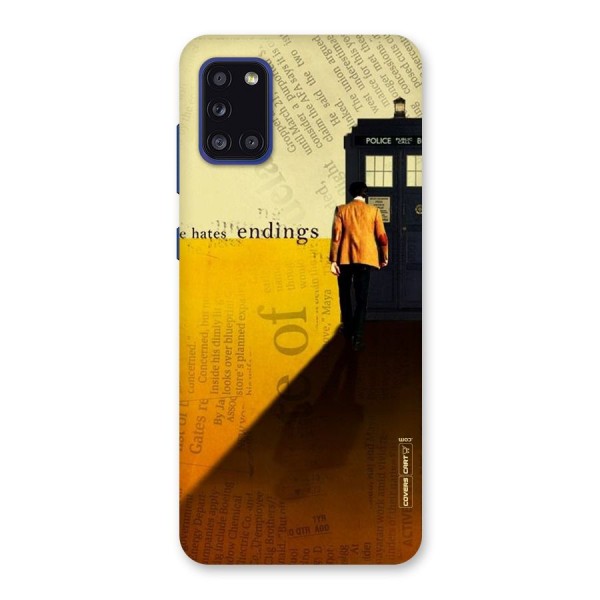 Hates Endings Back Case for Galaxy A31