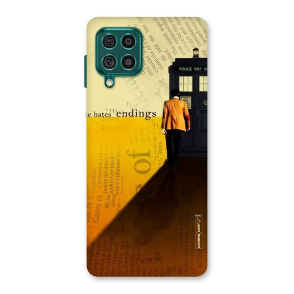 Hates Endings Back Case for Galaxy F62