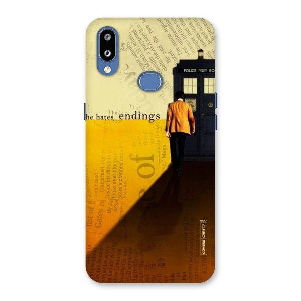 Hates Endings Back Case for Galaxy M01s