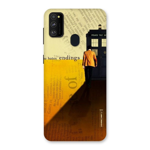 Hates Endings Back Case for Galaxy M21