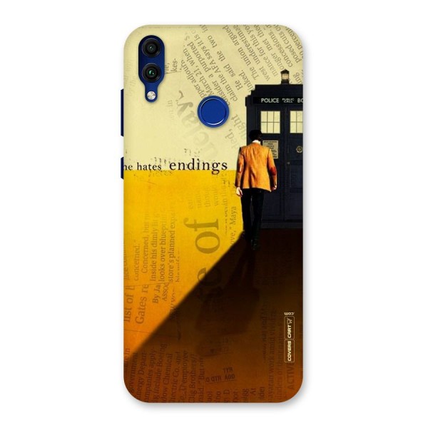 Hates Endings Back Case for Honor 8C