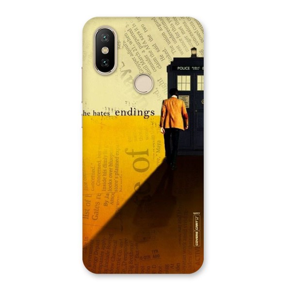 Hates Endings Back Case for Mi A2