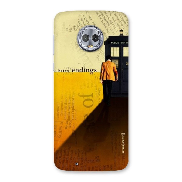 Hates Endings Back Case for Moto G6