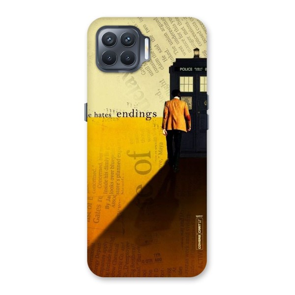 Hates Endings Back Case for Oppo F17 Pro