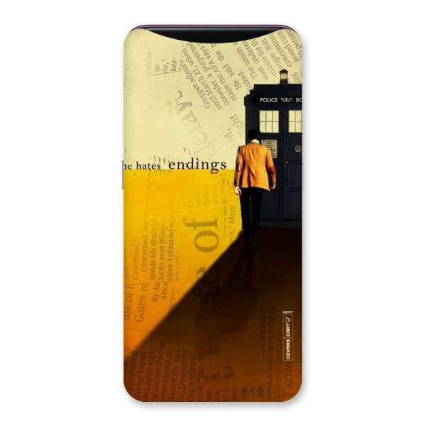 Hates Endings Back Case for Oppo Find X