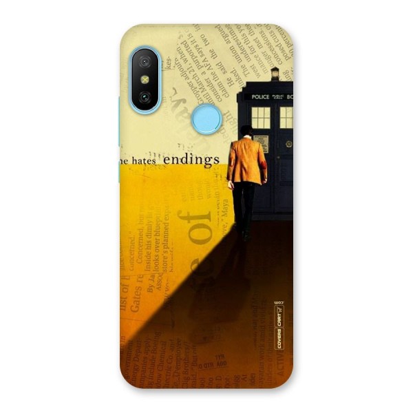 Hates Endings Back Case for Redmi 6 Pro