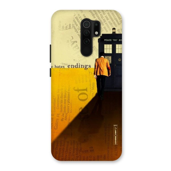 Hates Endings Back Case for Redmi 9 Prime