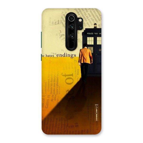 Hates Endings Back Case for Redmi Note 8 Pro