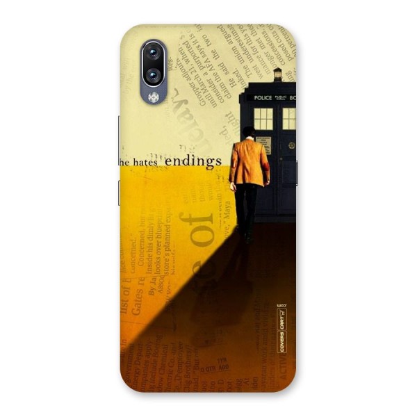 Hates Endings Back Case for Vivo NEX