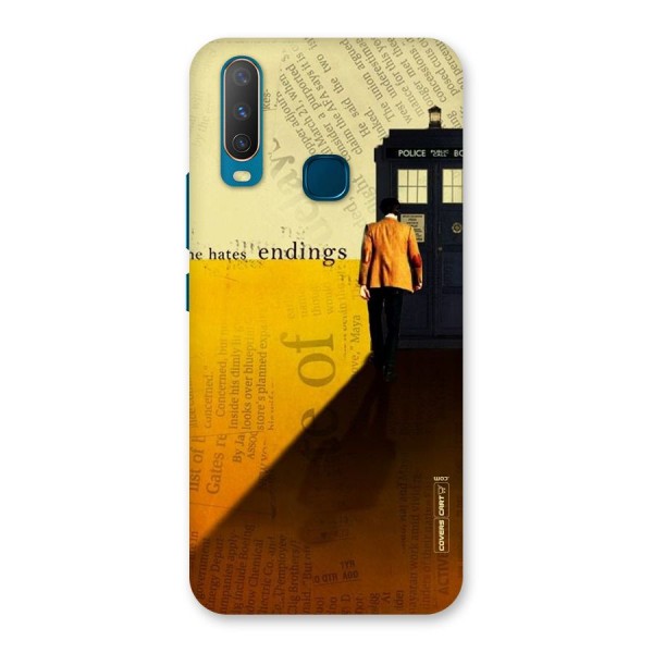 Hates Endings Back Case for Vivo U10