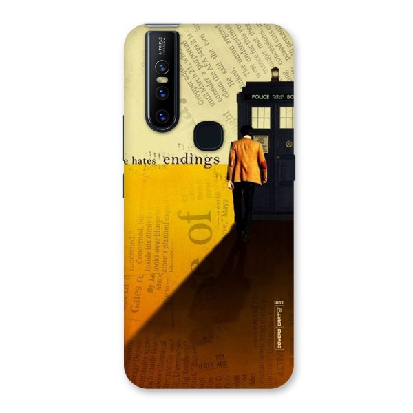 Hates Endings Back Case for Vivo V15