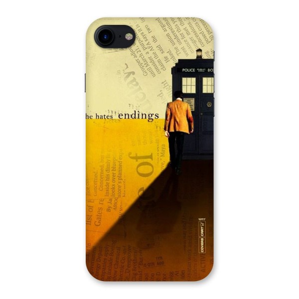 Hates Endings Back Case for iPhone SE 2020