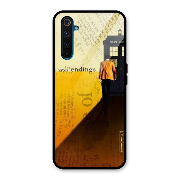 Hates Endings Glass Back Case for Realme 6 Pro