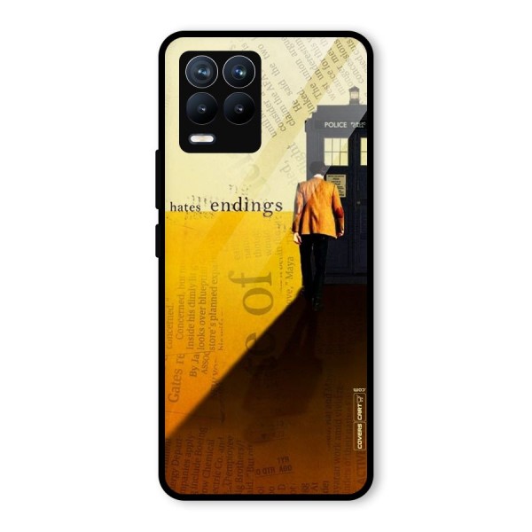 Hates Endings Glass Back Case for Realme 8