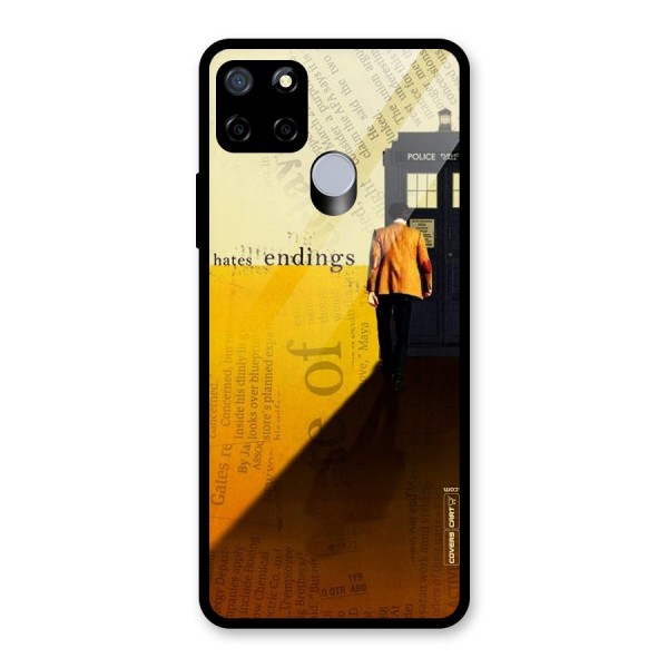 Hates Endings Glass Back Case for Realme C15