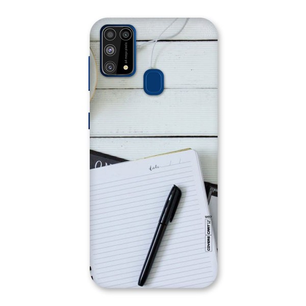 Headphones Notes Back Case for Galaxy F41