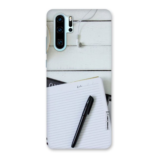 Headphones Notes Back Case for Huawei P30 Pro