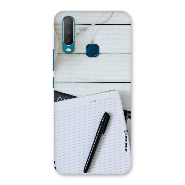 Headphones Notes Back Case for Vivo Y15