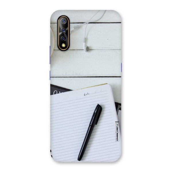 Headphones Notes Back Case for Vivo Z1x