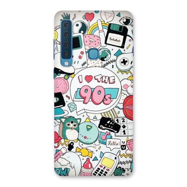 Heart 90s Back Case for Galaxy A9 (2018)