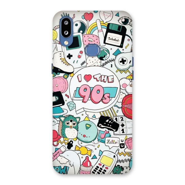 Heart 90s Back Case for Galaxy M01s