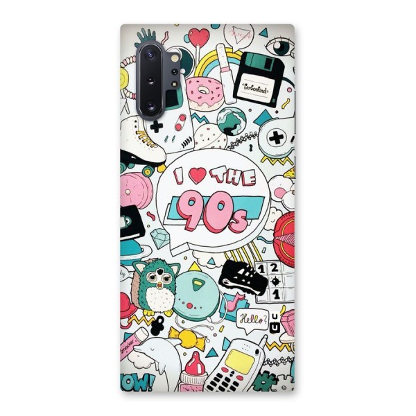 Heart 90s Back Case for Galaxy Note 10 Plus