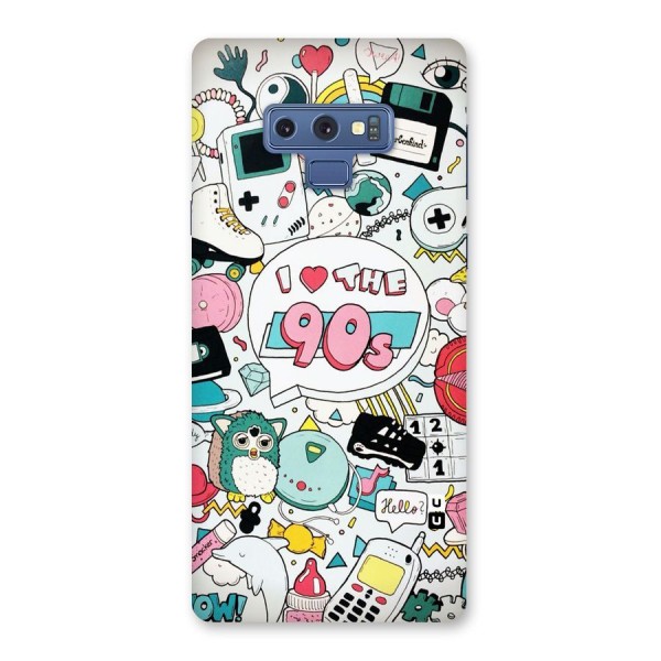 Heart 90s Back Case for Galaxy Note 9