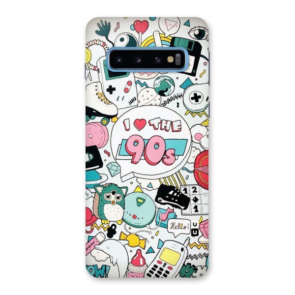 Heart 90s Back Case for Galaxy S10