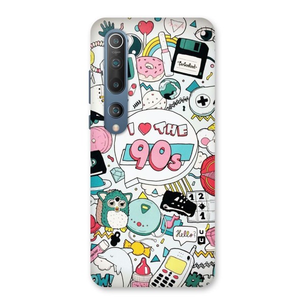 Heart 90s Back Case for Mi 10