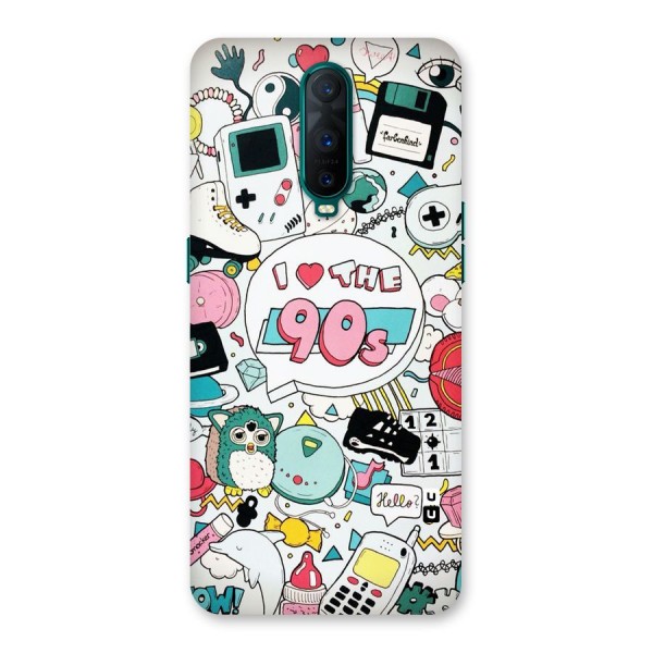 Heart 90s Back Case for Oppo R17 Pro