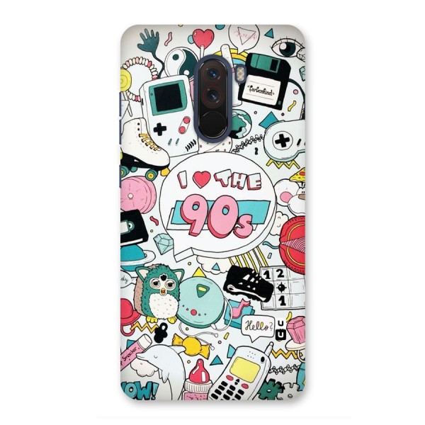 Heart 90s Back Case for Poco F1