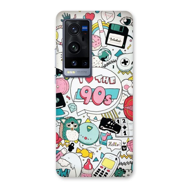 Heart 90s Back Case for Vivo X60 Pro Plus