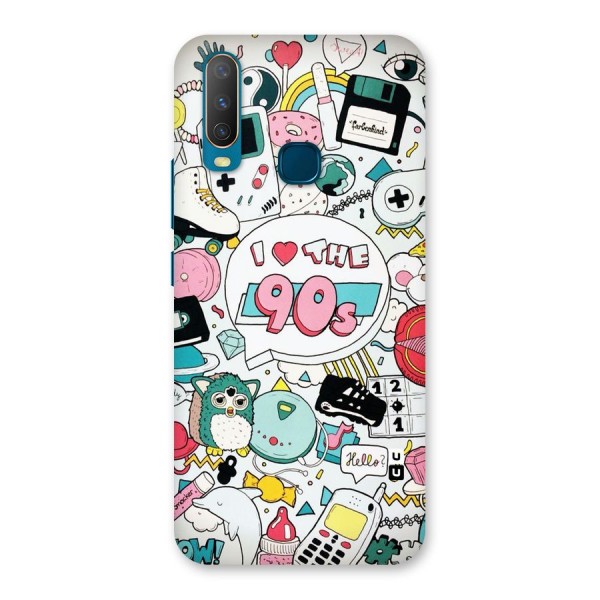 Heart 90s Back Case for Vivo Y12