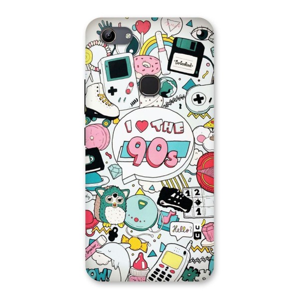 Heart 90s Back Case for Vivo Y81