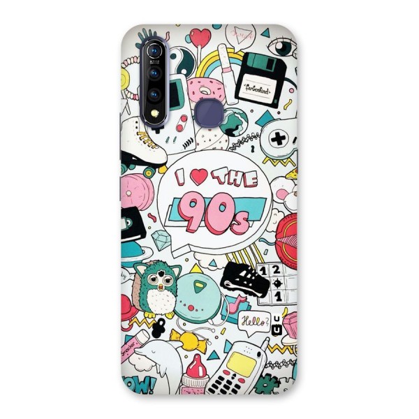 Heart 90s Back Case for Vivo Z1 Pro